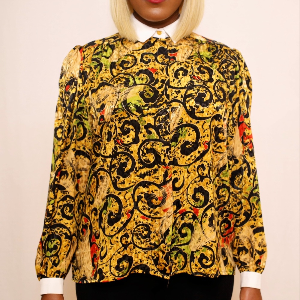 Vintage Abstract Work Top M